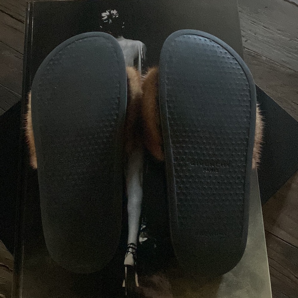 Givenchy Fur Slides - image 6